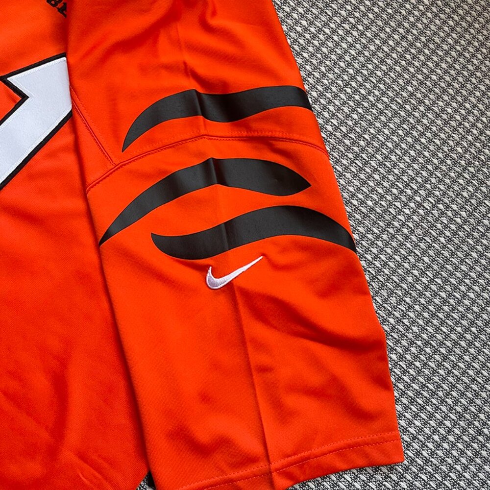 Nike Ja'Marr Chase #1 Orange Cincinnati Bengals Jersey - Picture 5 of 7